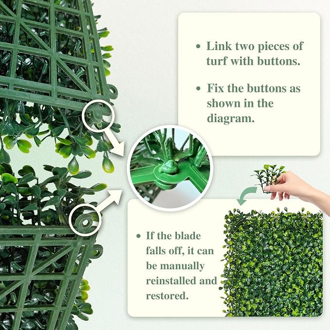 Artificial Greenery Grass Wall Panels/Rolls - Image 22