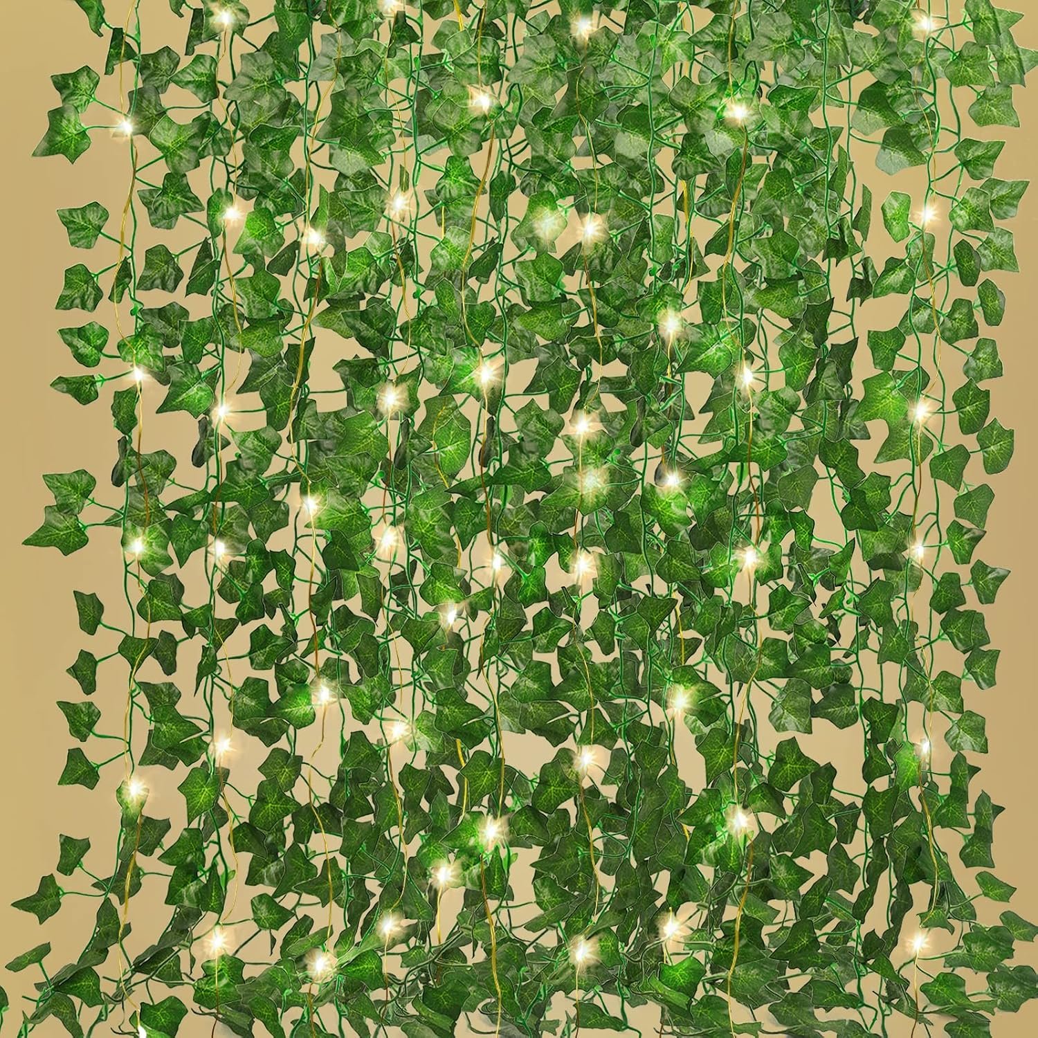 Artificial Vines / Hanging Green Leaves- A - Image 5
