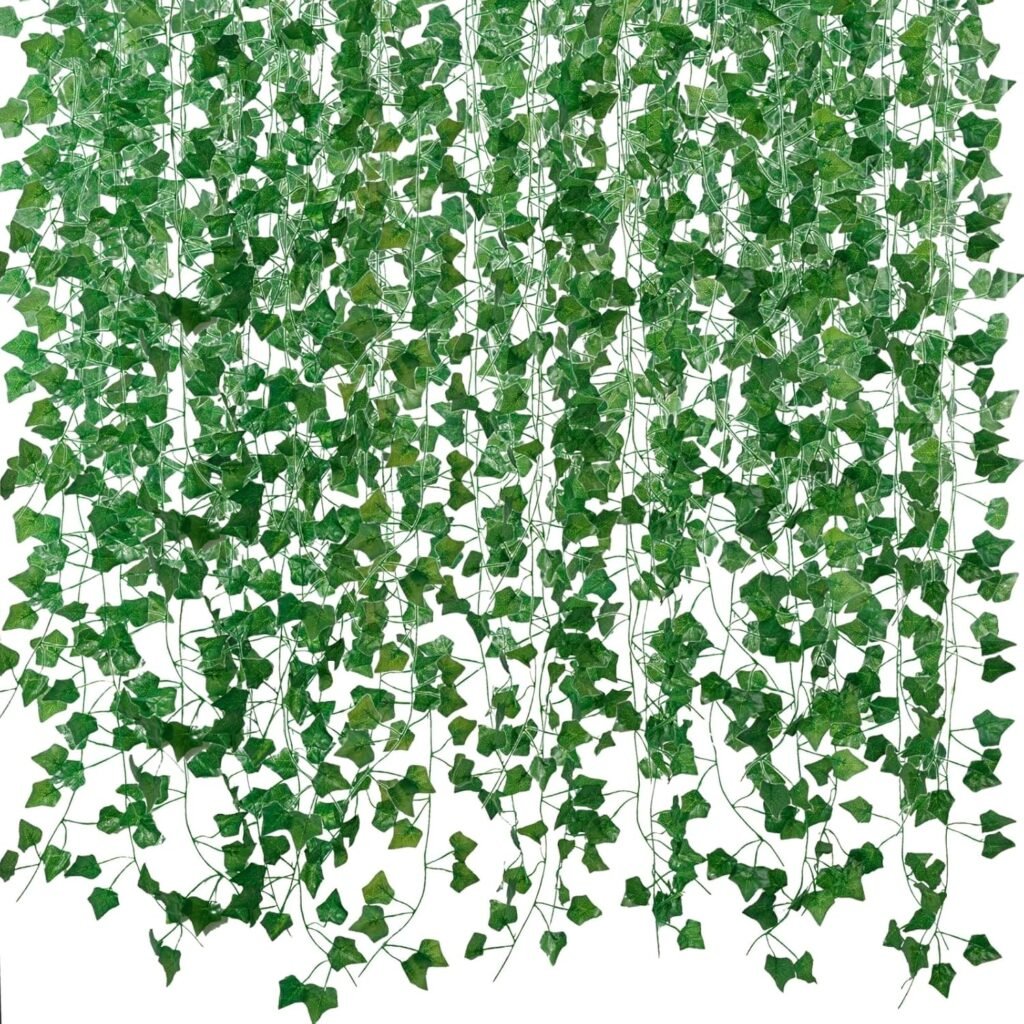 Artificial Vines / Hanging/Garlands Green Leaves- A