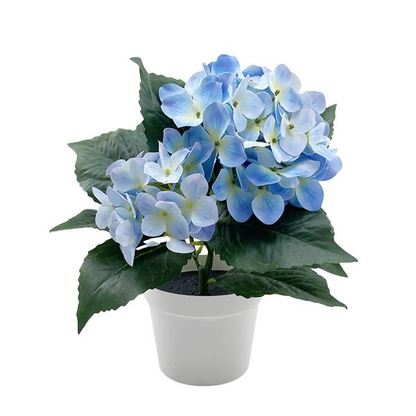 Artificial Potted Hydrangea ( Tabletop Potted Flowers) - Image 2